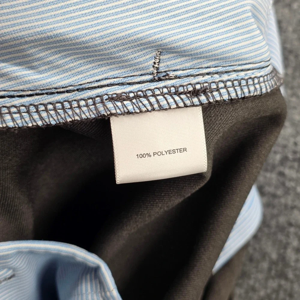 Peter Millar Mens Performance Dress Pants Charcoal Grey 40/30 MF18EB50FB